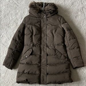 United Colors Of Benetton Brown Puffer Jacket